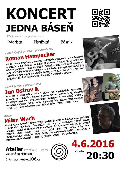 Koncert jedna báseň 4.6.2016